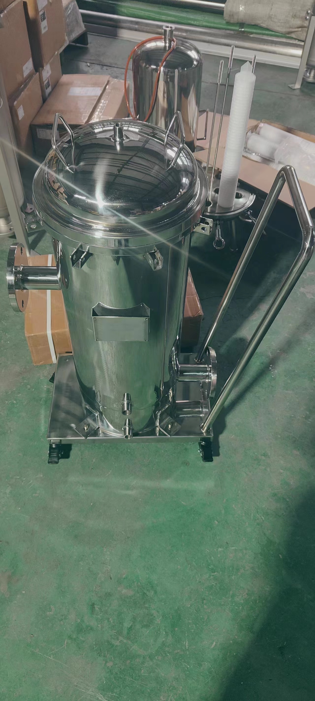 小推车芯式精密过滤器